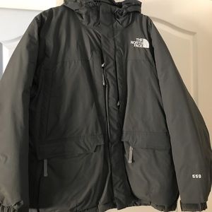 Mens North Face XL Black Winter Coat